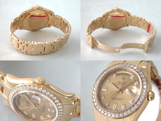 ロレックススーパーコピー ROLEX デイデイト 18948A シャンパン 自動巻