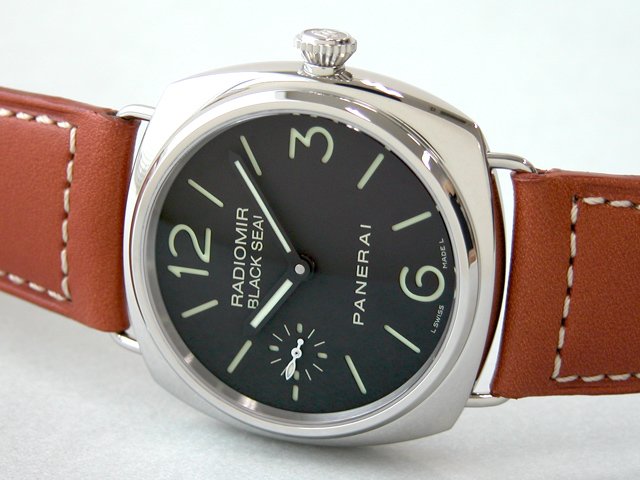 パネライスーパーコピー PANERAI ラジオミール PAM00183 ブラックシール 45mm ブラック
