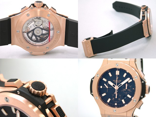 ウブロスーパーコピー ビッグバン エボリューション 301.PX.1180.RX ブラックラバー ブラック