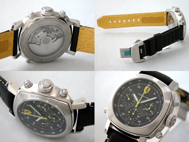 パネライスーパーコピー フェラーリ ラトラパンテ FER00010 45mm ブラック 自動巻