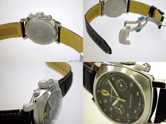 パネライスーパーコピー PANERAI フェラーリ スクデリア クロノグラフ FER00019 40mm ブラック