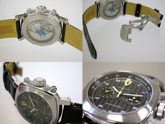パネライスーパーコピー フェラーリ スクデリア フライバッククロノ FER00014 45mm ブラック