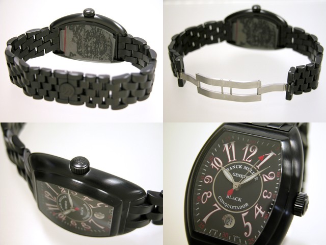 フランク・ミュラースーパーコピー コンキスタドール 8005HSC NR OAC OAC PVD ブラック コンキスタドールOAC PVD