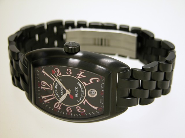 フランク・ミュラースーパーコピー コンキスタドール 8005HSC NR OAC OAC PVD ブラック コンキスタドールOAC PVD