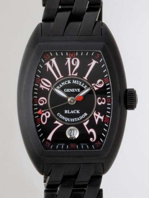 フランク・ミュラースーパーコピー コンキスタドール 8005HSC NR OAC OAC PVD ブラック コンキスタドールOAC PVD