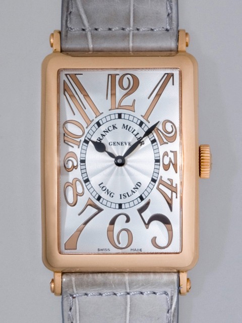 フランク・ミュラースーパーコピー ロングアイランド レリーフ 1200SC 4N RELIEF 4N（PG） グレー皮 シルバー