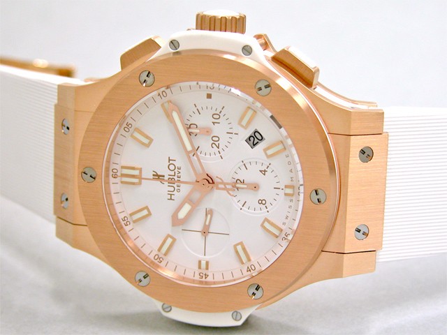 ウブロスーパーコピー ビッグバン エボリューション 301.PE.2180.RW ホワイトラバー ホワイト