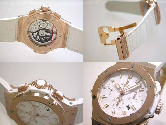 ウブロスーパーコピー ビッグバン エボリューション 301.PE.2180.GR ホワイトラバー ホワイト