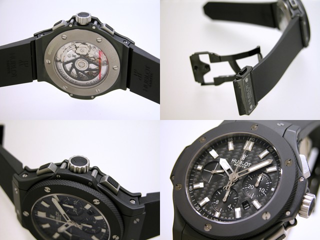 ウブロスーパーコピー ビッグバン エボリューション ブラックマジック 301.CI.1770.RX ブラックラバー