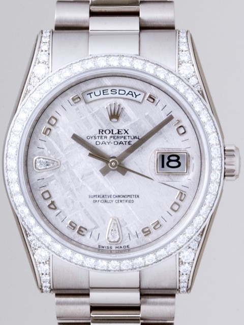 ロレックススーパーコピー ROLEX デイデイト 118389 2B プレジデントブレス メテオライト
