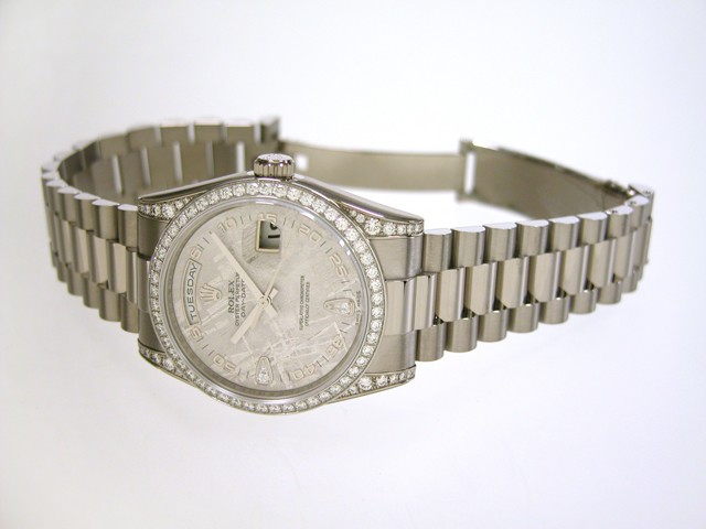 ロレックススーパーコピー ROLEX デイデイト 118389 2B プレジデントブレス メテオライト