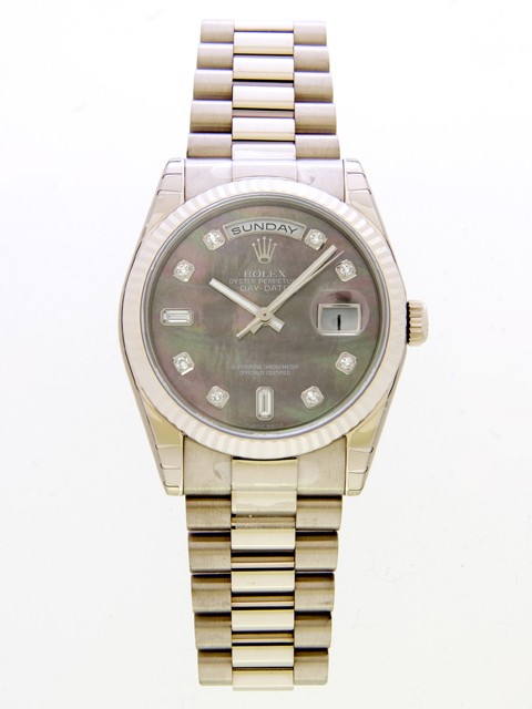ロレックススーパーコピー ROLEX デイデイト 118239NCA プレジデントブレス ブラックシェル