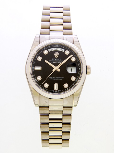 ロレックススーパーコピー ROLEX デイデイト 118239A プレジデントブレス ブラック