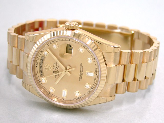 ロレックススーパーコピー ROLEX デイデイト 118238A プレジデントブレス シャンパン