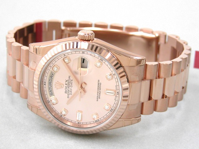 ロレックススーパーコピー ROLEX デイデイト 118235FA プレジデントブレス ピンク
