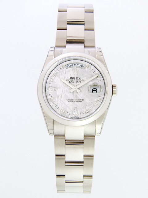ロレックススーパーコピー ROLEX デイデイト 118209 2B オイスターブレス メテオライト