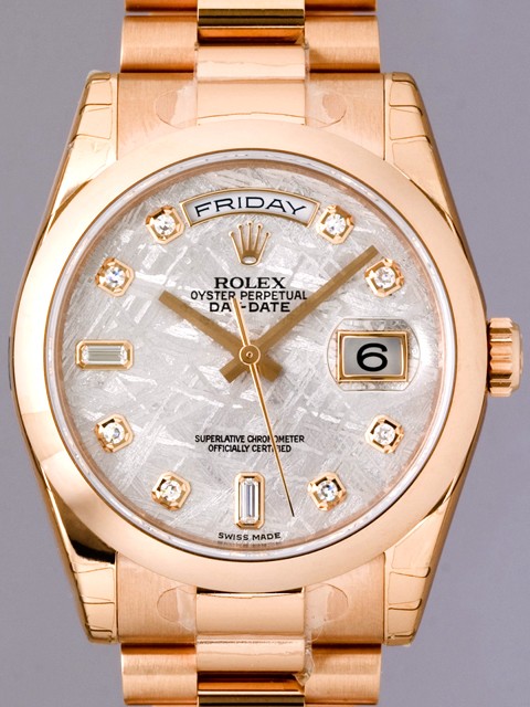 ロレックススーパーコピー ROLEX デイデイト 118205FA プレジデントブレス メテオライト