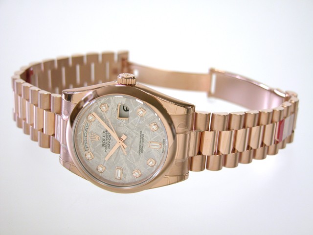 ロレックススーパーコピー ROLEX デイデイト 118205FA プレジデントブレス メテオライト