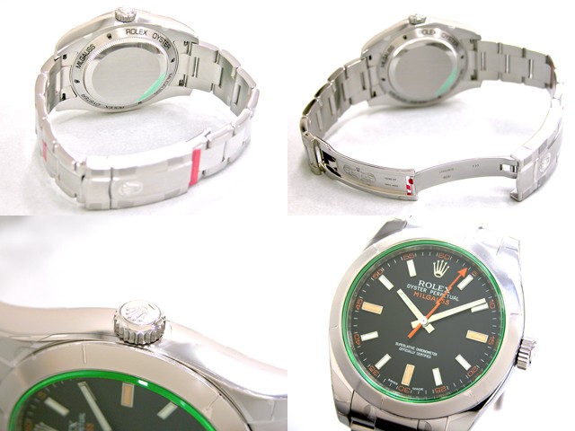 ロレックススーパーコピー ROLEX パーペチュアル ミルガウス 116400GV ブラック