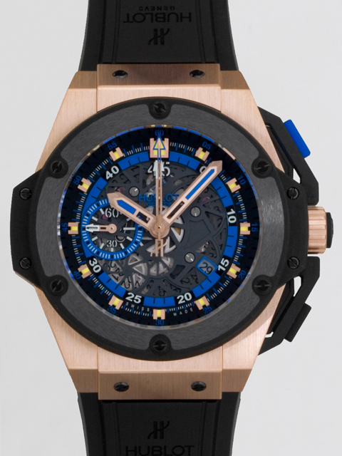 ウブロスーパーコピー キングパワー UEFA EURO2012 ウクライナ 716.OM.1129.RX.EUR12 ブラックラバー 世界限定250本 ブラックスケルトン