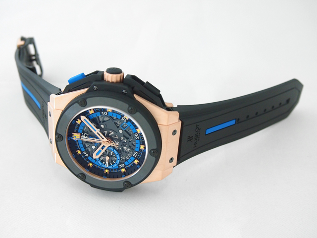 ウブロスーパーコピー キングパワー UEFA EURO2012 ウクライナ 716.OM.1129.RX.EUR12 ブラックラバー 世界限定250本 ブラックスケルトン