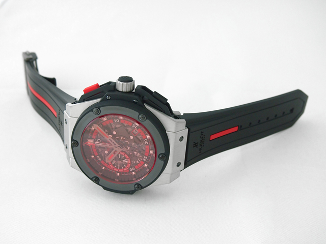 ウブロスーパーコピー キングパワー UEFA EURO2012 ポーランド 716.NM.1129.RX.EUR12 ブラックラバー 世界限定500本 ブラックスケルトン