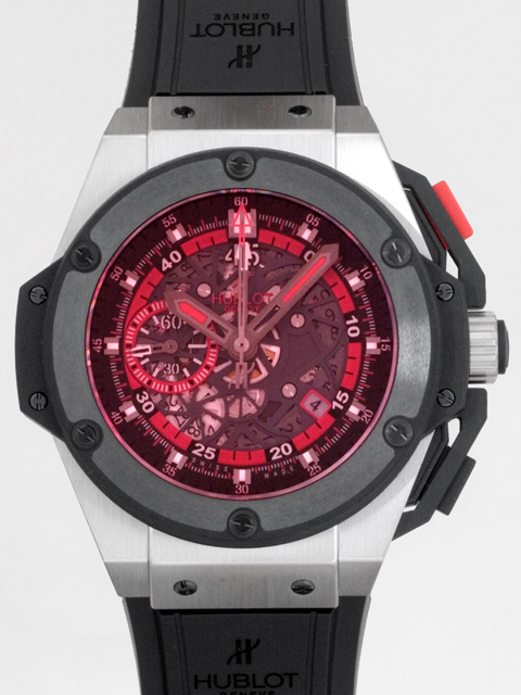 ウブロスーパーコピー キングパワー UEFA EURO2012 ポーランド 716.NM.1129.RX.EUR12 ブラックラバー 世界限定500本 ブラックスケルトン