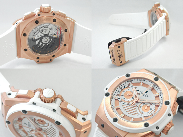 ウブロスーパーコピー キングパワー フドロワイアント 715.OE.2118.RW 世界限定100本 ホワイト