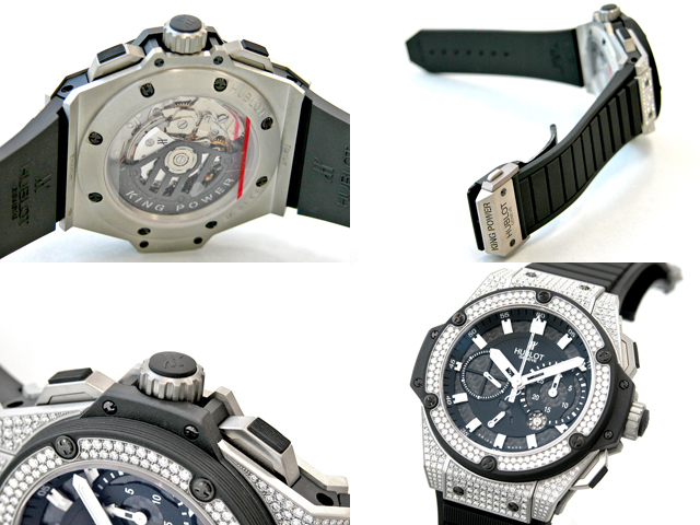 ウブロスーパーコピー キングパワー 709.ZX.1770.RX.1704 スプリットセコンド パワーリザーブ ベゼル・ラグダイヤ ブラックラバー ブラックカーボン