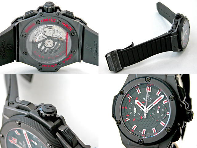 ウブロスーパーコピー キングパワー フドロワイアント ブラックマジック 715.CI.1123.RX ブラックラバー ブラック