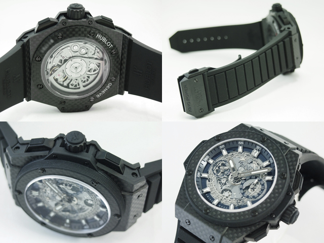 ウブロスーパーコピー キングパワー ウニコ オールカーボン 701.QX.0140.RX グレースケルトン