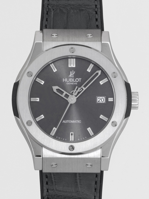 ウブロスーパーコピー クラシック・フュージョン チタニウム レーシンググレー 542.NX.7070.LR 42mm アリゲーター/ラバー グレー