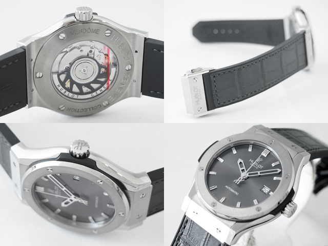 ウブロスーパーコピー クラシック・フュージョン チタニウム レーシンググレー 542.NX.7070.LR 42mm アリゲーター/ラバー グレー