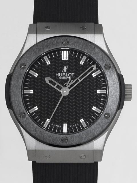 ウブロスーパーコピー クラシック・フュージョン 501. M.1670.RX 45mm ラバー ブラックカーボン