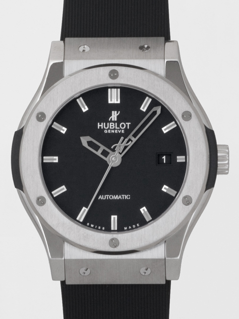 ウブロスーパーコピー クラシック・フュージョン チタニウム 542.NX.1170.RX 42mm ラバー ブラック