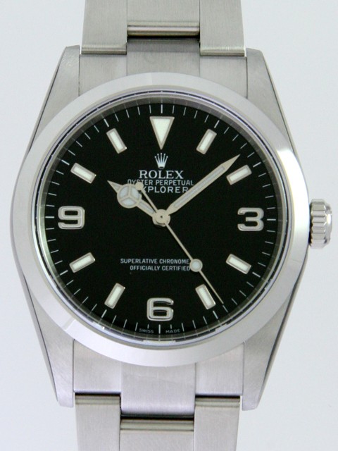 ロレックススーパーコピー ROLEX エクスプローラーI 114270 ブラック