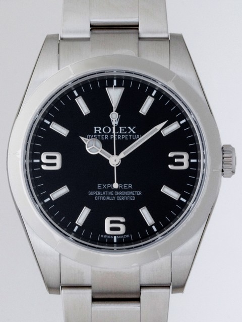 ロレックススーパーコピー ROLEX オイスター パーペチュアル エクスプローラー 新型 214270 ブラック
