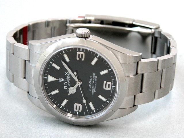 ロレックススーパーコピー ROLEX オイスター パーペチュアル エクスプローラー 新型 214270 ブラック