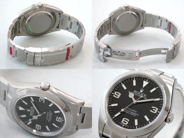 ロレックススーパーコピー ROLEX オイスター パーペチュアル エクスプローラー 新型 214270 ブラック