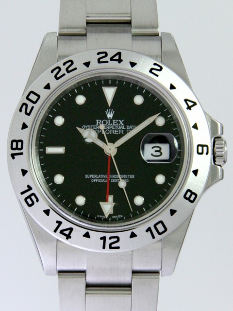 ロレックススーパーコピー ROLEX エクスプローラーII 16570 ブラック