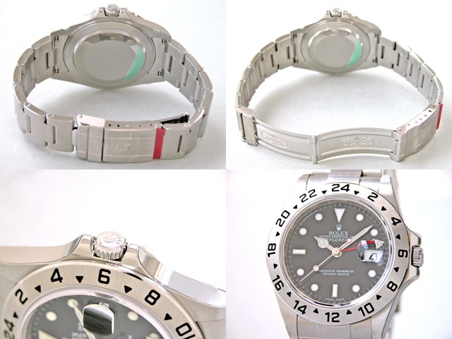 ロレックススーパーコピー ROLEX エクスプローラーII 16570 ブラック
