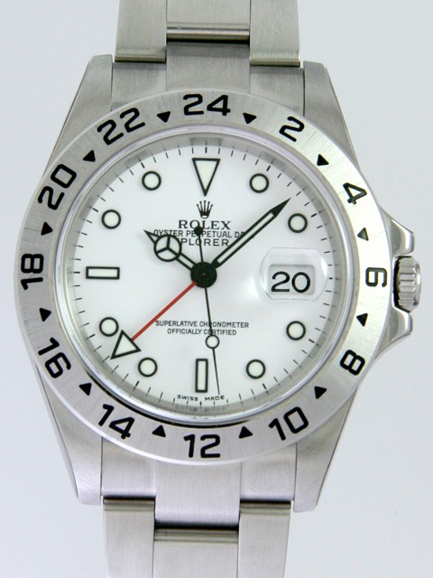 ロレックススーパーコピー ROLEX エクスプローラーII 16570 ホワイト