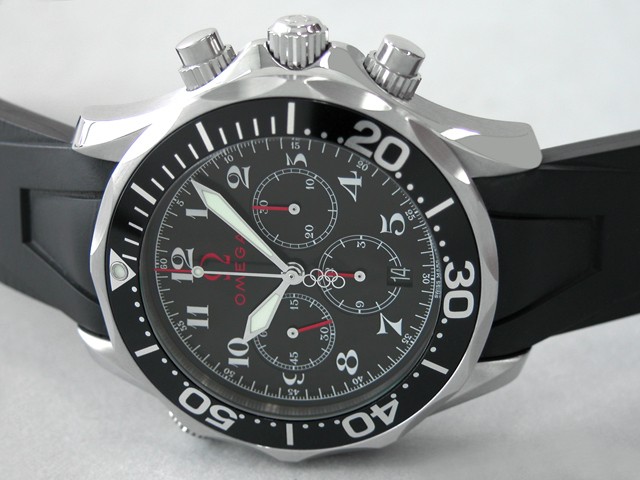 オメガスーパーコピー シーマスター300 2896.51.91 オリンピックコレクション ブラック