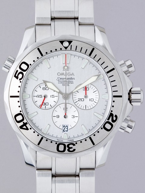 オメガスーパーコピー OMEGA シーマスター 2589.30 300ｍ クロノグラフ シルバー