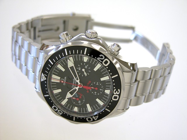 オメガスーパーコピー OMEGA シーマスター 2569.52 クロノレーシング ブラック