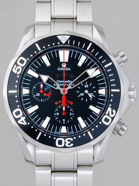 オメガスーパーコピー OMEGA シーマスター 2569.50 クロノレーシング アメリカズカップ ブラック