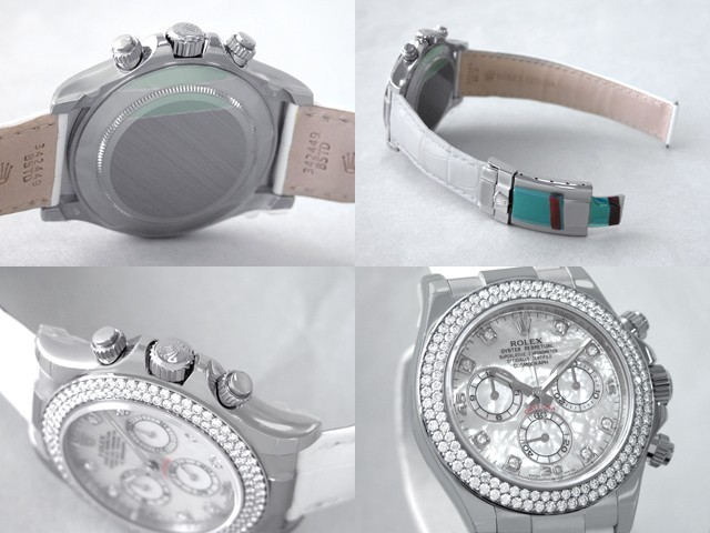 ロレックススーパーコピー ROLEX デイトナ 116589RBR NG 白皮 ホワイトシェル