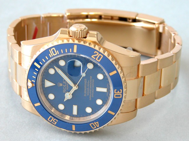 ロレックススーパーコピー ROLEX サブマリーナデイト 116618LB ブルー