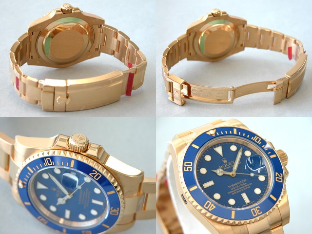 ロレックススーパーコピー ROLEX サブマリーナデイト 116618LB ブルー