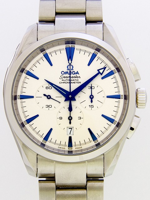 オメガスーパーコピー OMEGA シーマスター 2512.30 アクアテラ レイルマスター クロノグラフ シルバー